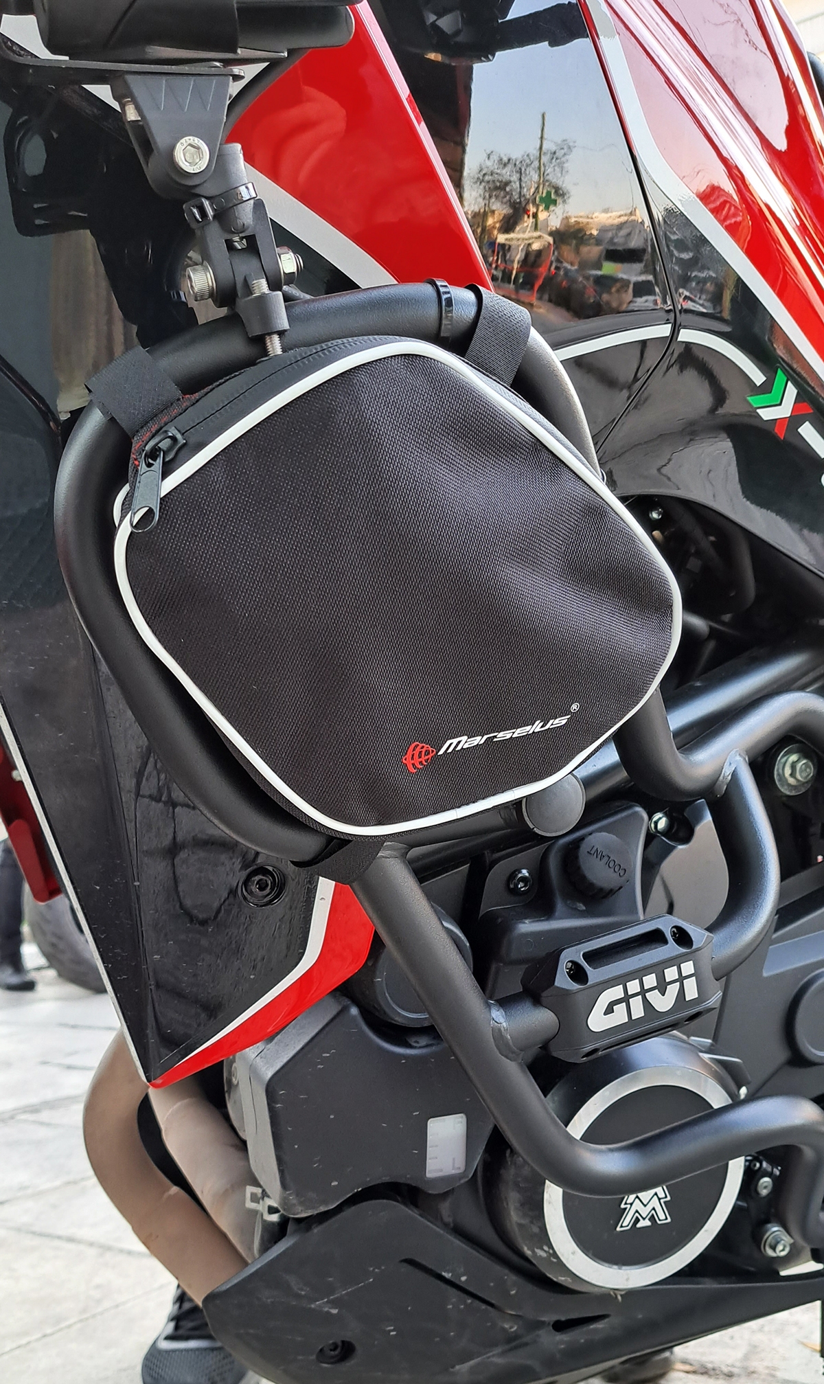 Motorcycle Accessories | Bags for Givi/Kappa crash bars for Moto Morini ...