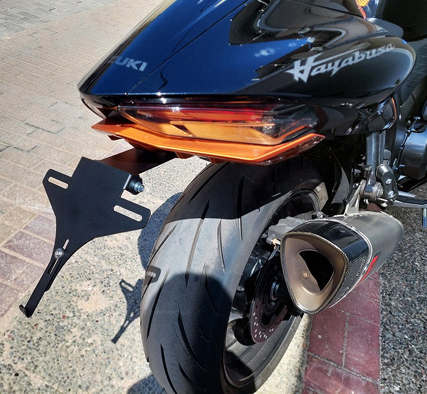 hayama178 Suport pentru plăcuța de înmatriculare compatibil cu Suzuki