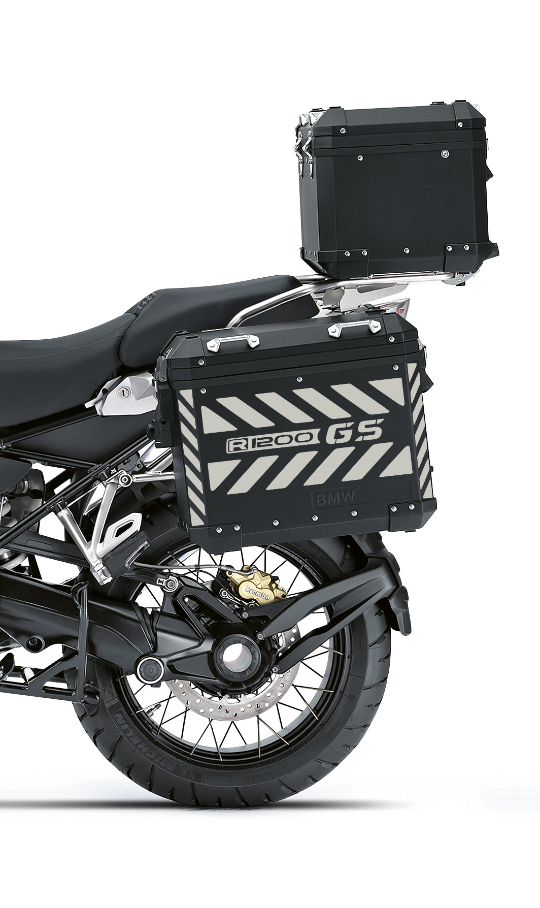 ZIEGER Fahrrad-Gepäckträger Gepäckbrücke Kompatibel Mit BMW F 650 GS Twin F 700 Gs F 800 Gs S0w700pb