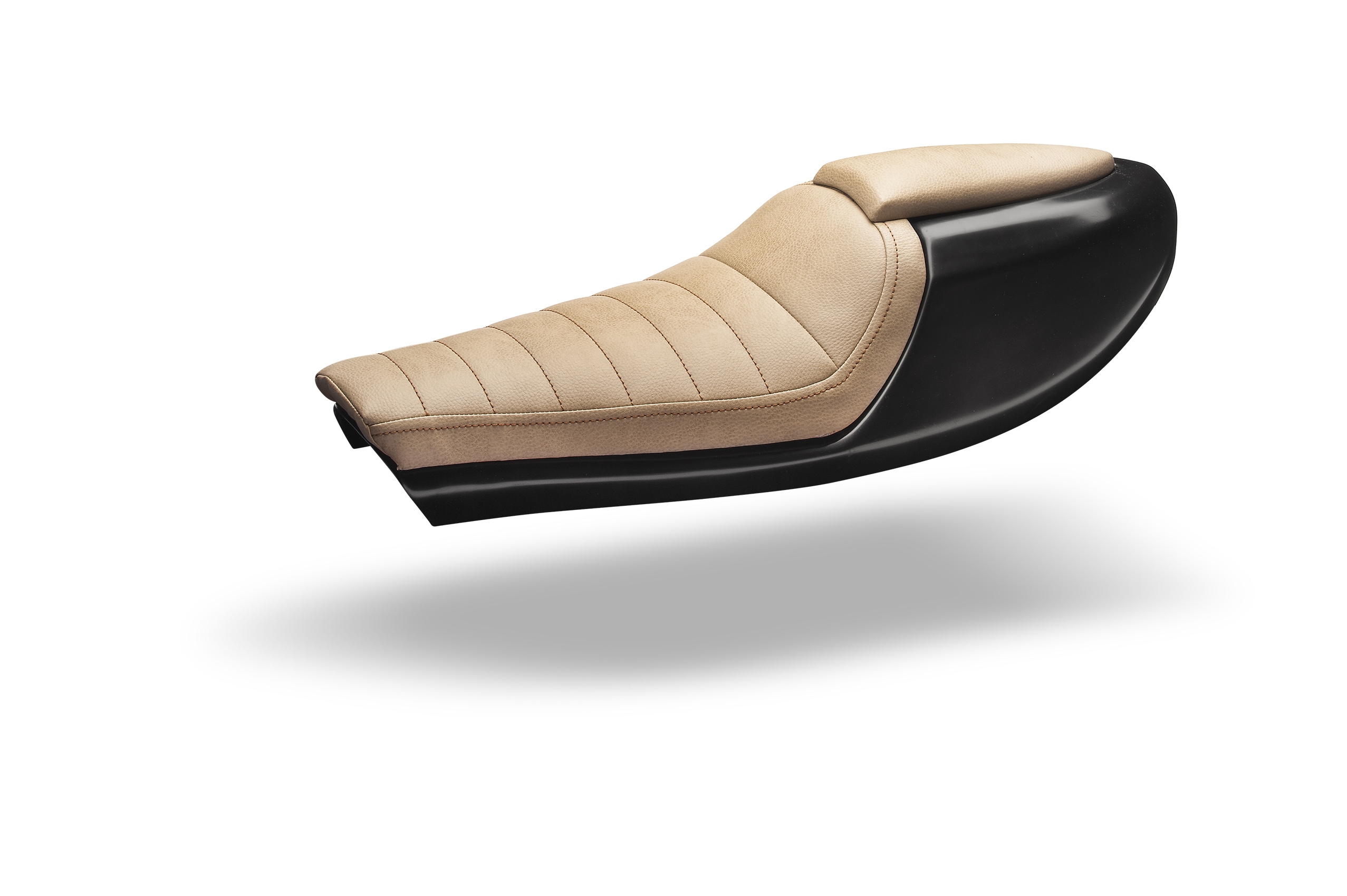 "Neo Classic" Universal Cafe Racer seat (beige)