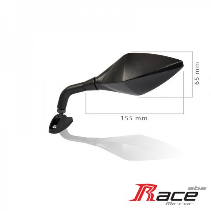 Barracuda Race fairing mirrors black
