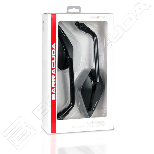 Barracuda XVersion handlebar mirrors Moto Discovery