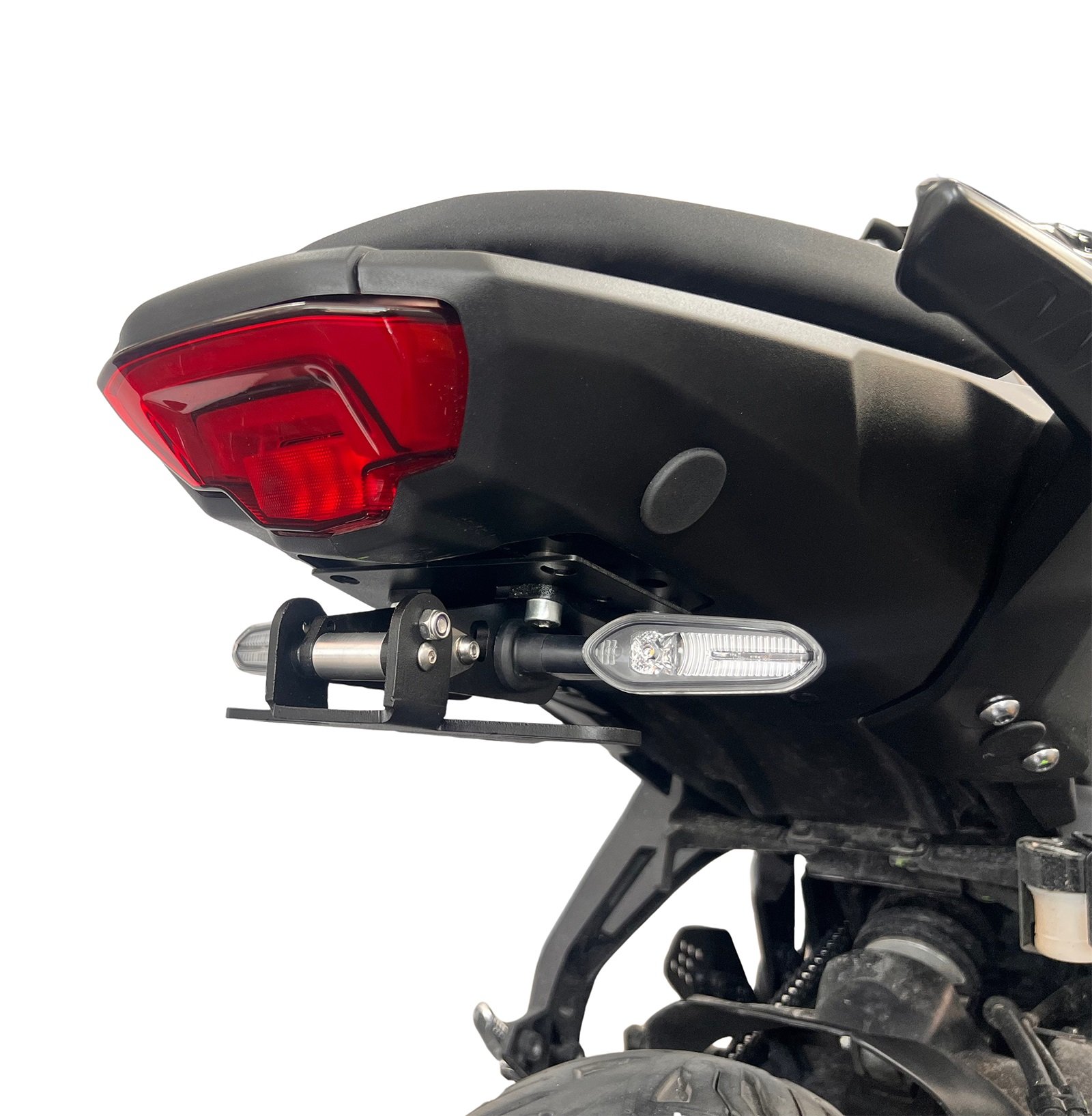 Side Mount License Plate For Motorcycle