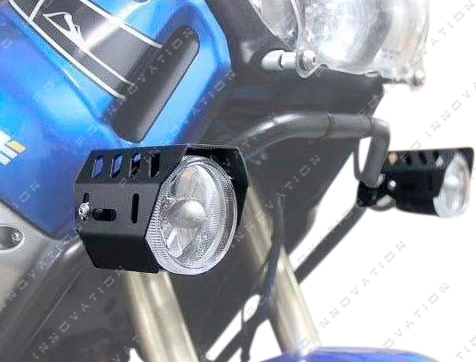 Auxiliary light covers for Yamaha XT1200Z Super Tenere black