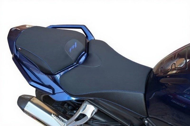 Seat cover compatible with Yamaha FZ1-S Fazer 2006-2015 black with