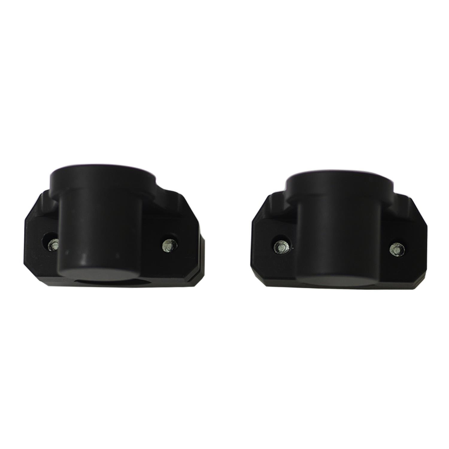 GPK universal pivoting risers for 22mm handlebars black | Moto Discovery