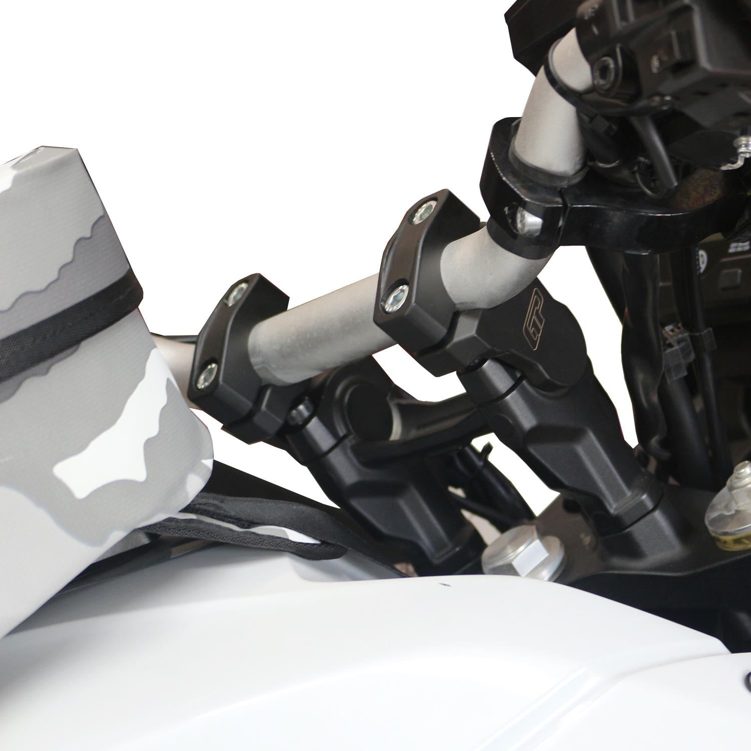 Motorcycle Accessories GPK pivoting handlebar risers for Yamaha