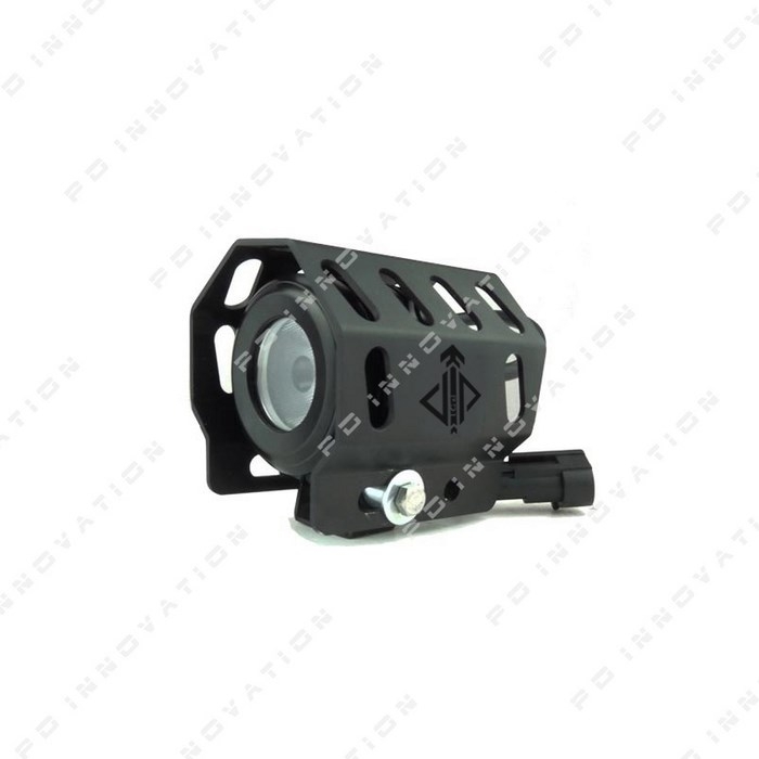 Universal auxiliary LED light covers black | Moto Discovery