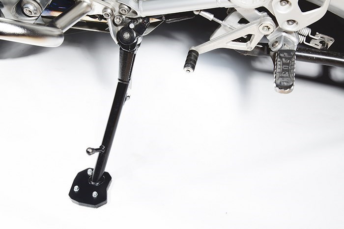 Side stand extension plate for BMW R1200GS LC '13-'18