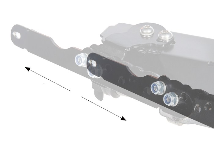 Fog light brackets for Honda XL1000V Varadero '99-'02