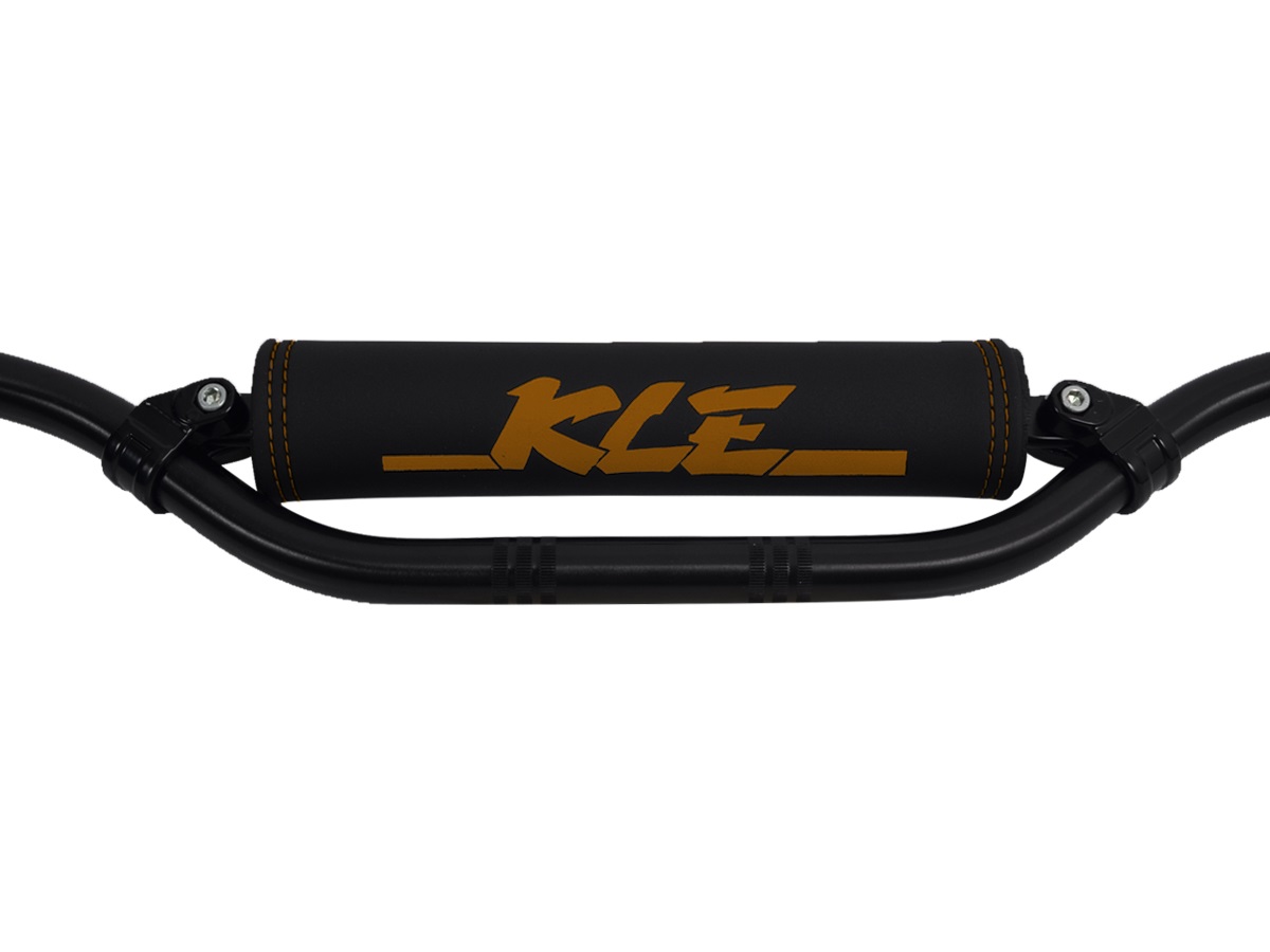 Motorcycle Accessories Kawasaki KLE crossbar pad (gold logo) Moto