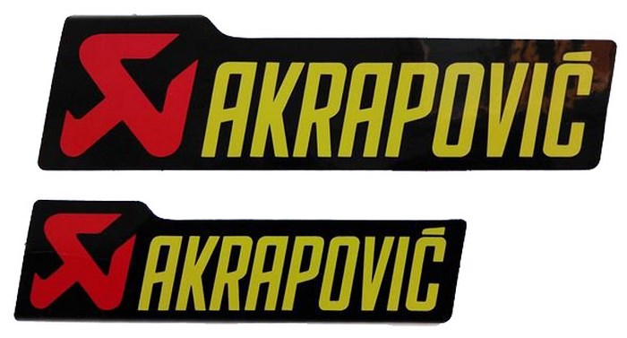 Motorcycle Accessories | Akrapovic sticker