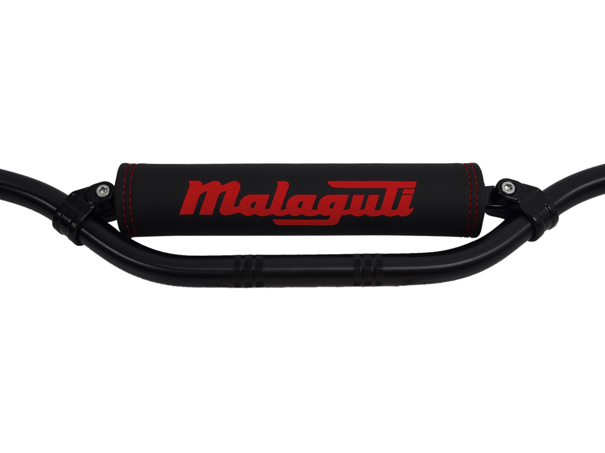 Malaguti crossbar pad (red logo)