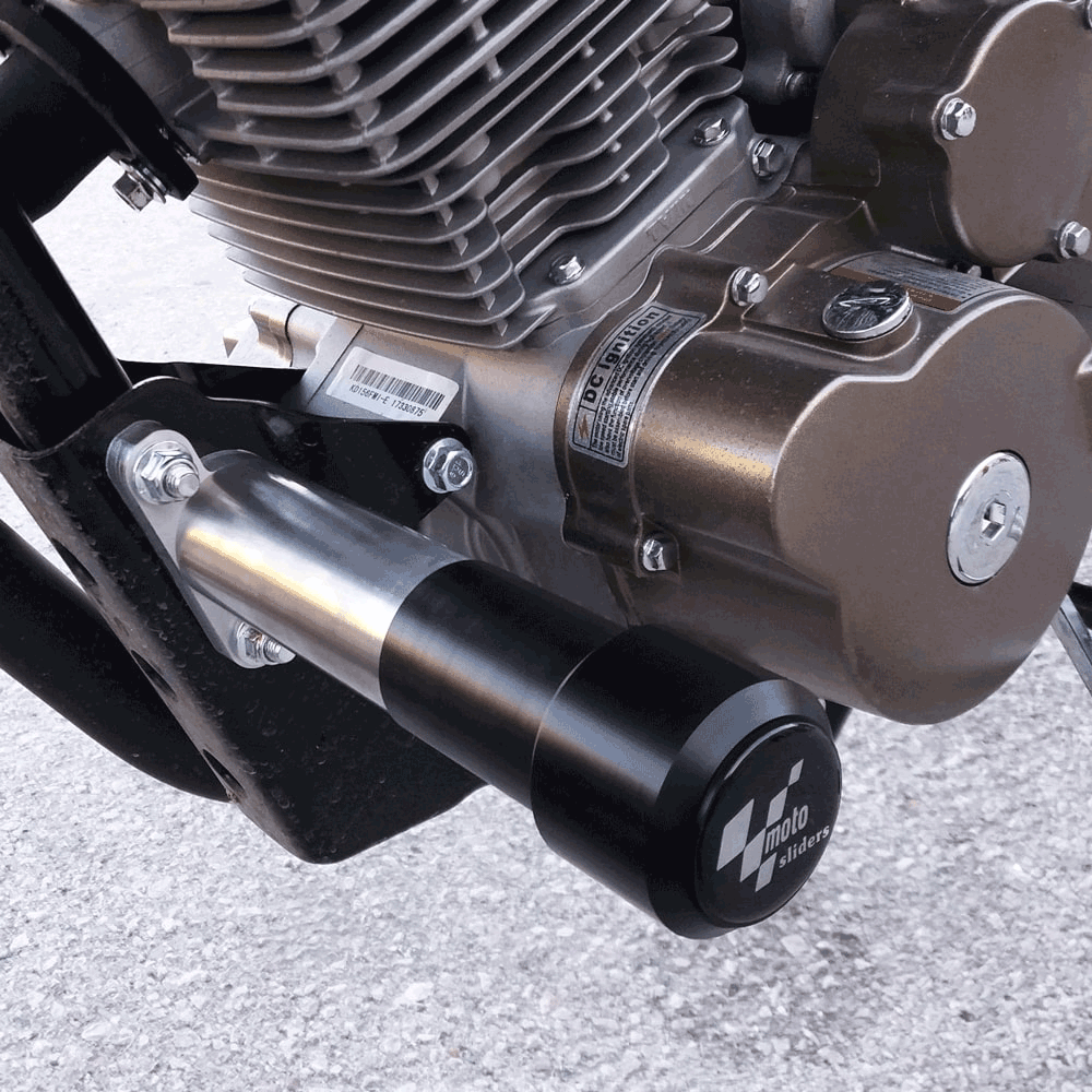 Frame crash pads compatible with Daytona Monster 180 Moto Discovery