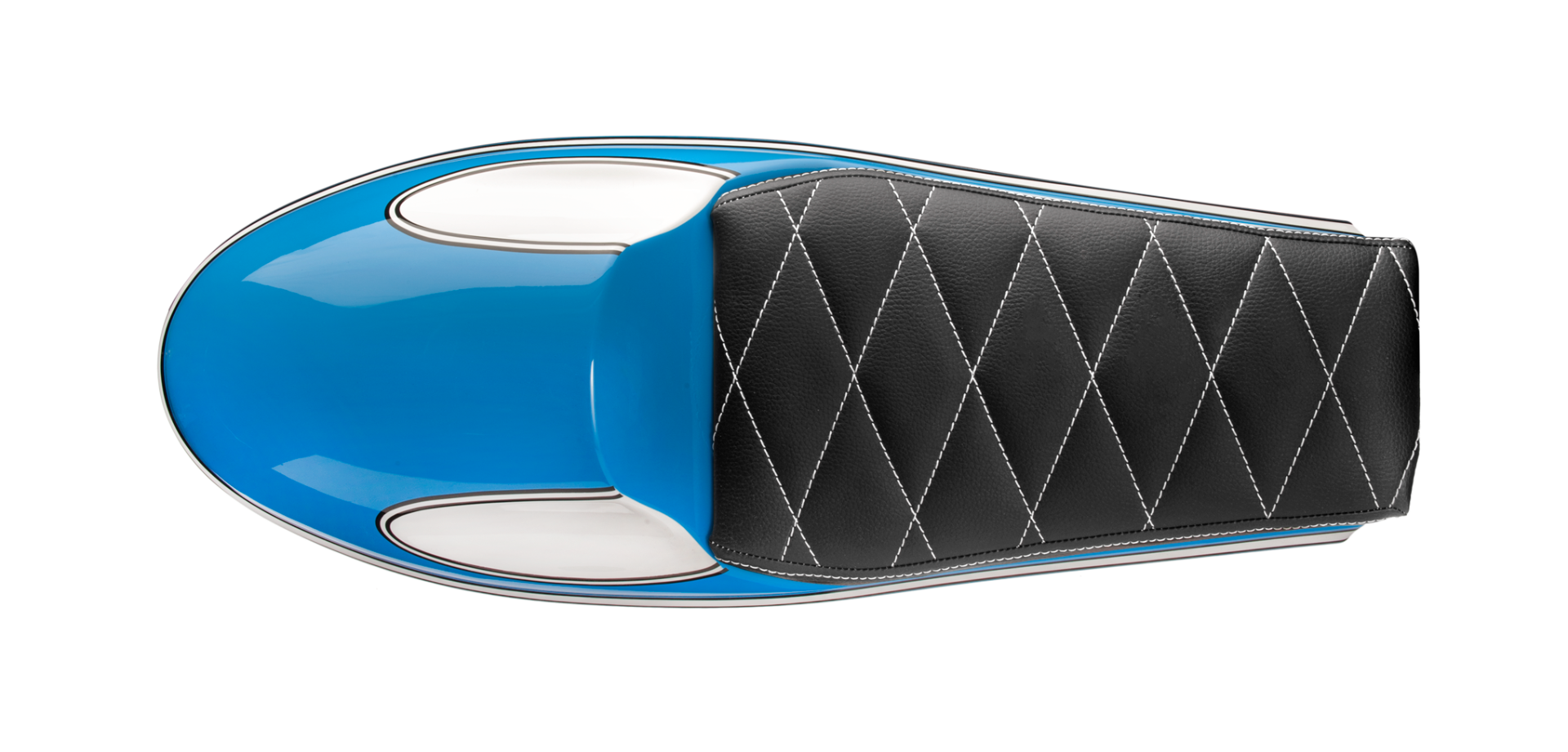 "Future Classic" Universal Cafe Racer seat (black)