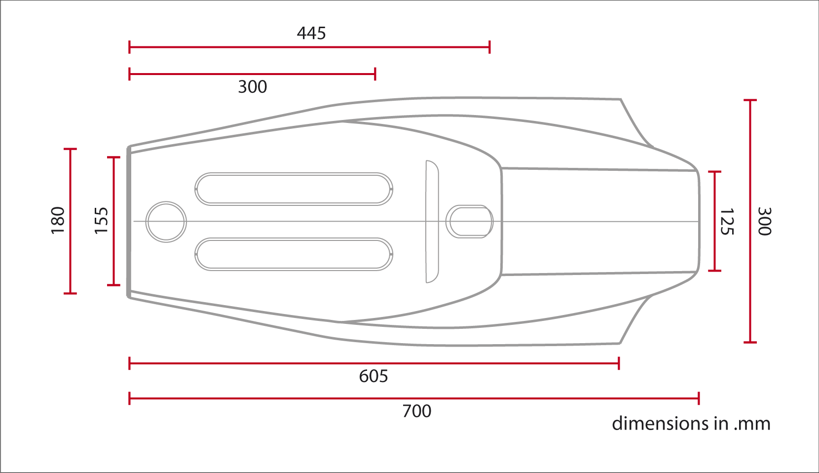"FL Racer" Universal Flat Track seat (black)