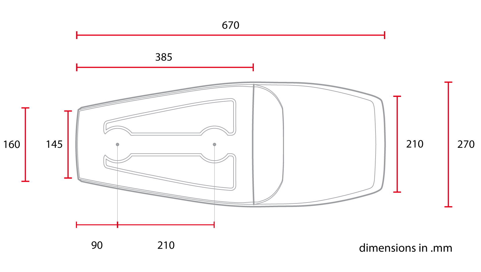 "Boldor" Universal Flat Track seat (brown)