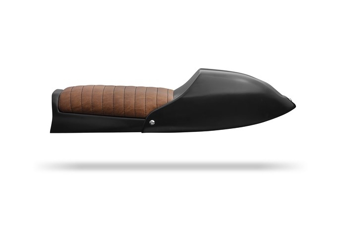 Cafe Racer seat brown for BMW R100 / R80 / R75 / R45 twin shock