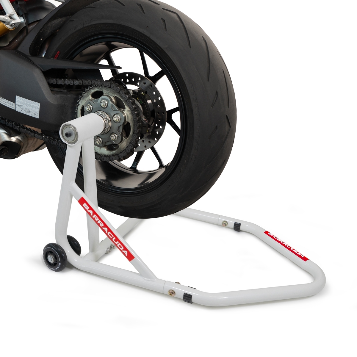 Motorcycle Accessories | Barracuda Racing single sided swingarm paddock ...