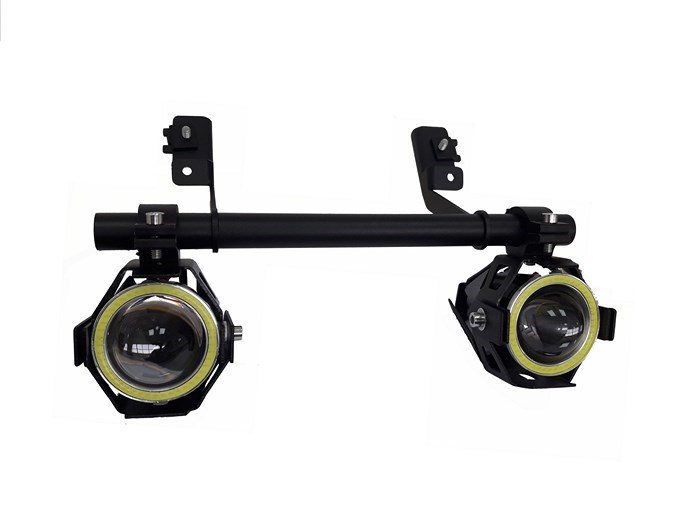 Paar zwarte Accossato stuurgewichten met binnengat van 12 mm tot 20 mm voor Yamaha Mt-09 Tracer/Tracer 900 van 2015 tot 2019 (CC 850