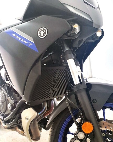 Griglia Radiatore In Alluminio Per Yamaha Tracer 7/700 - Protezione Da Pietre E Sabbia - Foto 10