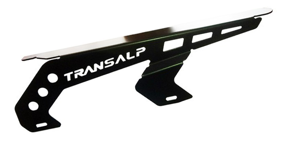 Chain guard for Transalp XLV 600 / 650 / 700 black