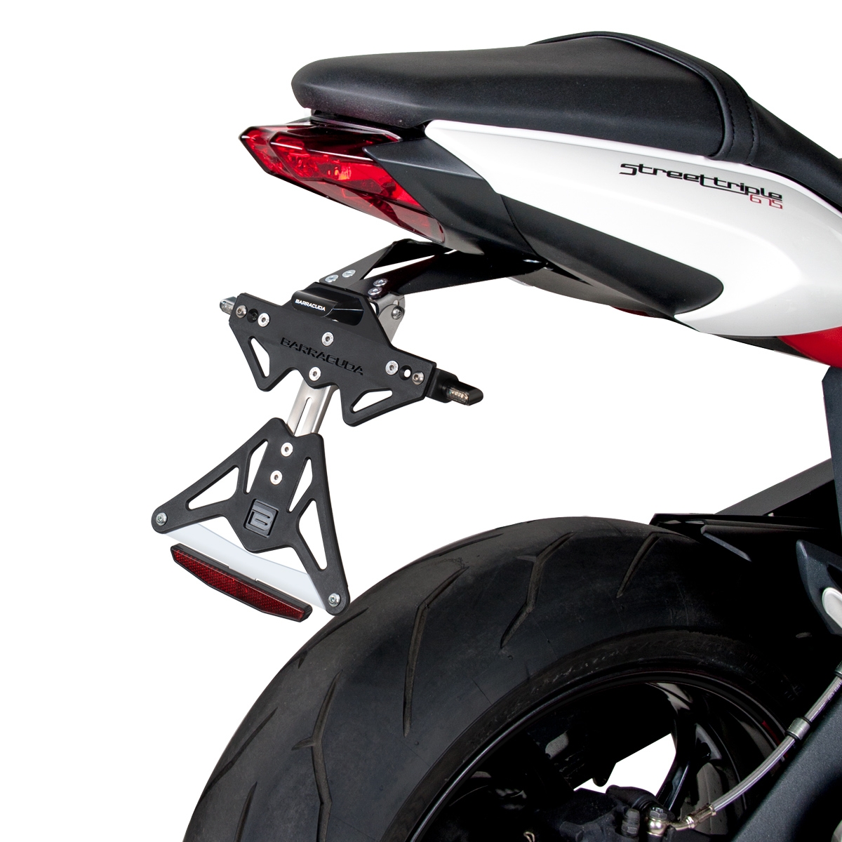 Triumph Street Triple 675 R 2013-2016 ile uyumlu Barracuda plaka
