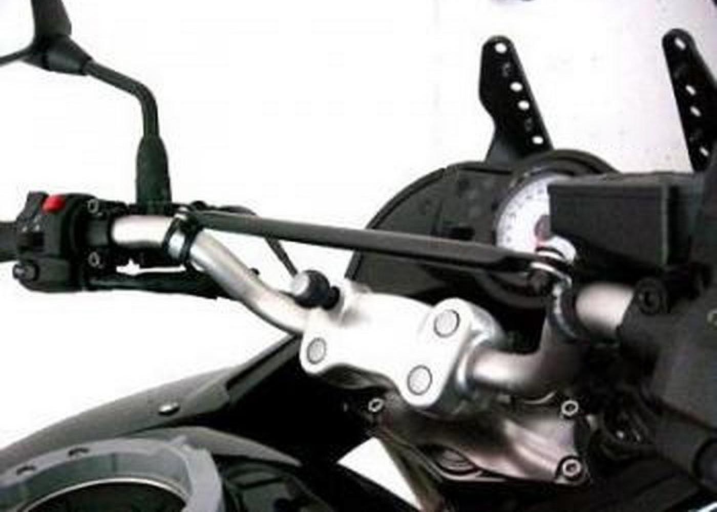 Handlebar crossbar 26 cm black color