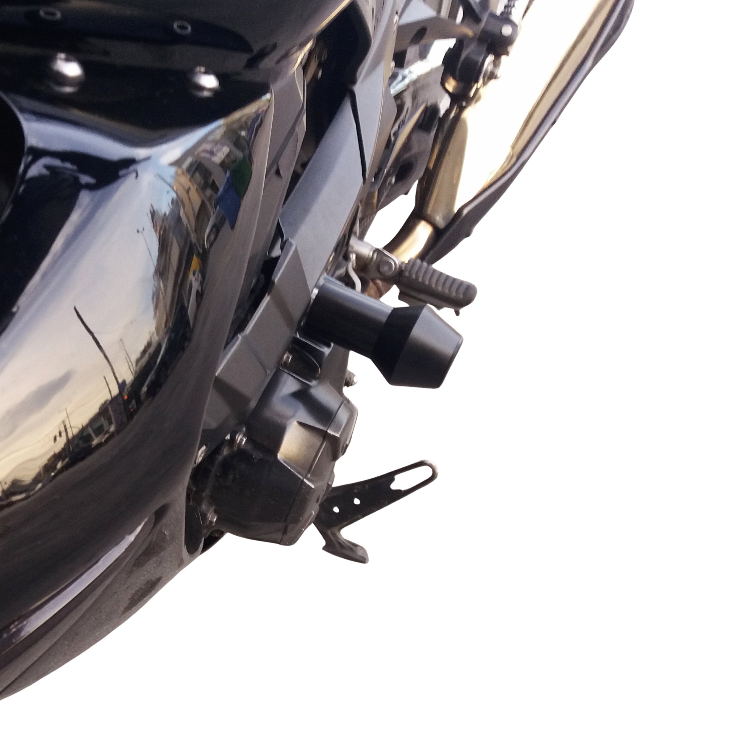 Protecții de protecție pentru cadru compatibile cu Kawasaki Z750