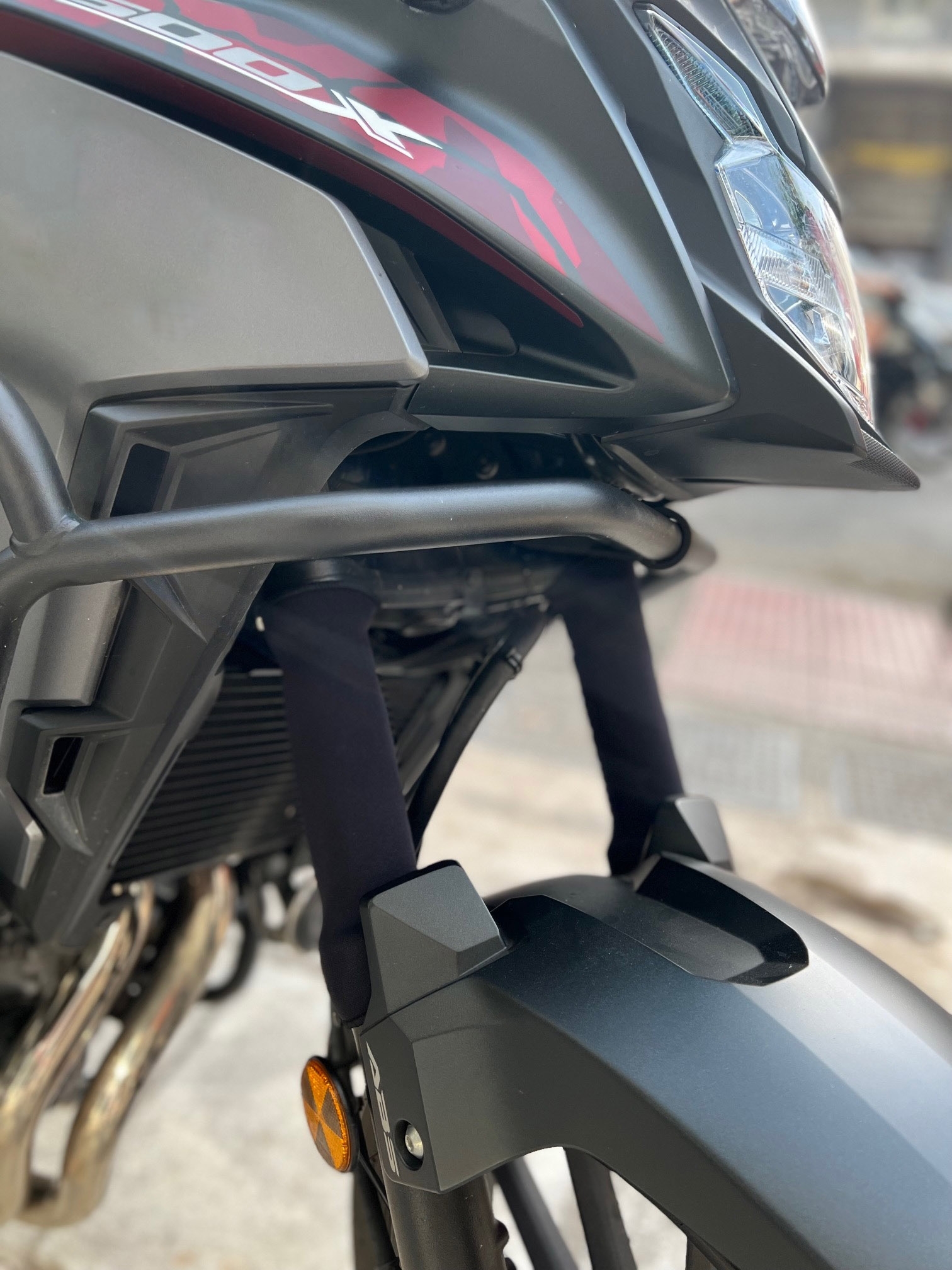 Neoprene fork tube covers for Honda CB500X 20132023